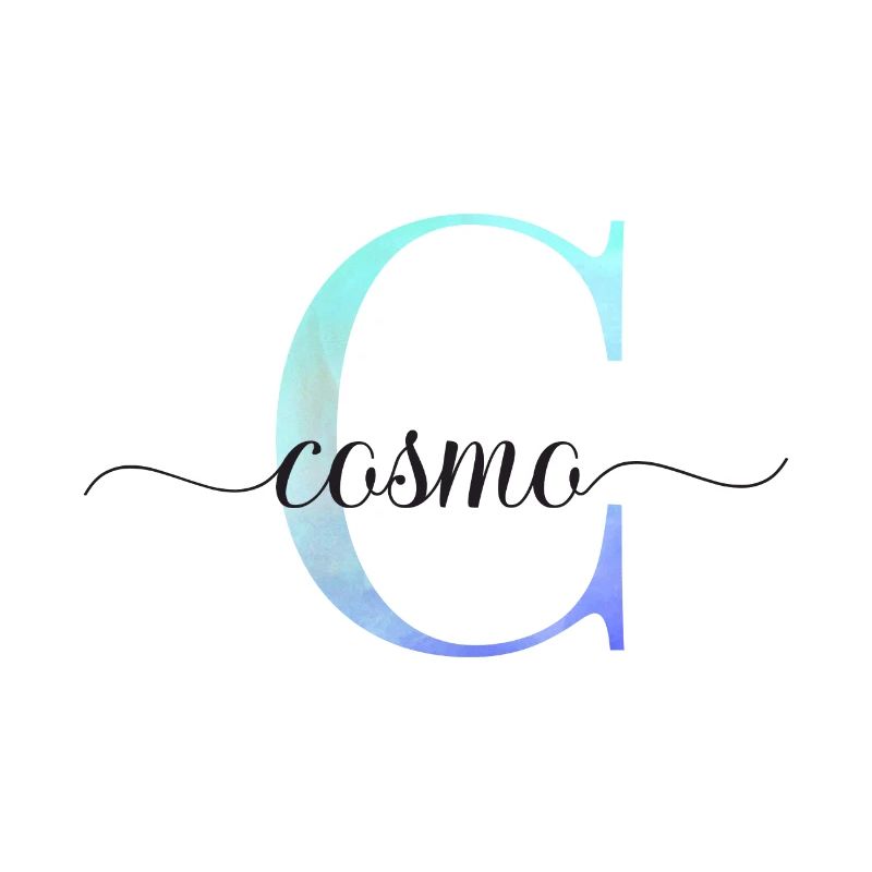 C| Monogramme | Nom | Cosmo| Aquarelle