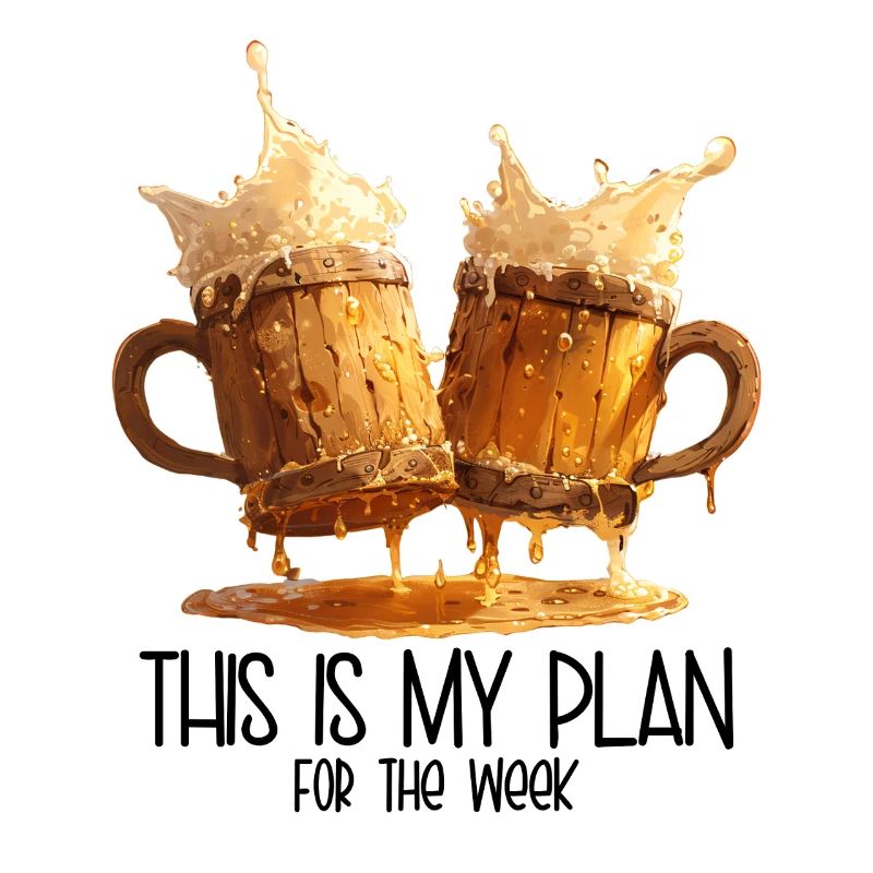 This is my plan for the week - Bierkrüge Larp