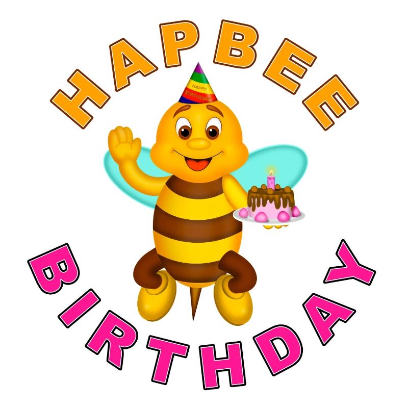 HAPBEE Birthday with text 2