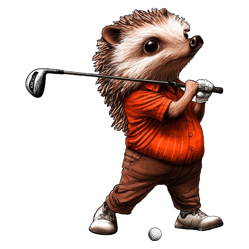 Hérisson de golf
