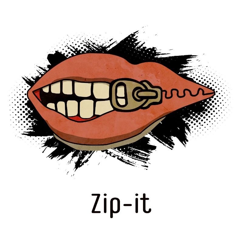 Zip it – une déclaration insolente dans un look pop art