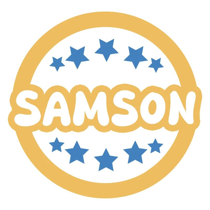 Lettrage Galactic Sampson pour Samson