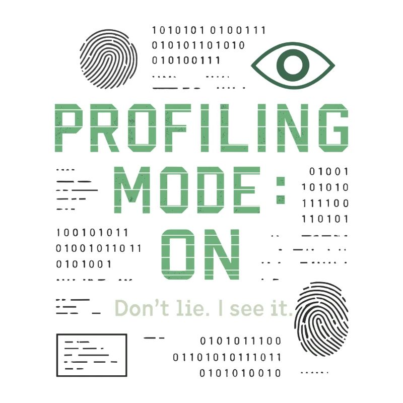 Mode de profilage : ON – True Crime & Mindhunter Shirt