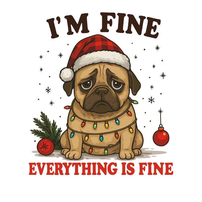 I'm fine Everything is fine Dog