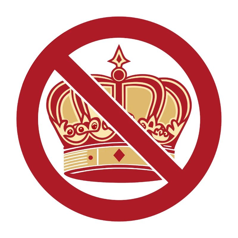 Pas de rois Pas de rois avec une couronne royale