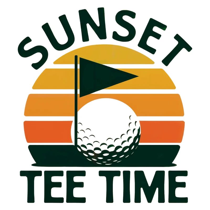 Golf Golfing Retro