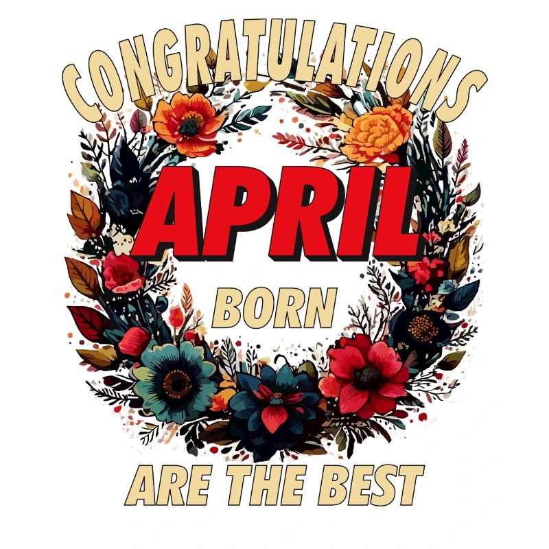 CONGRATULATIONS APRIL