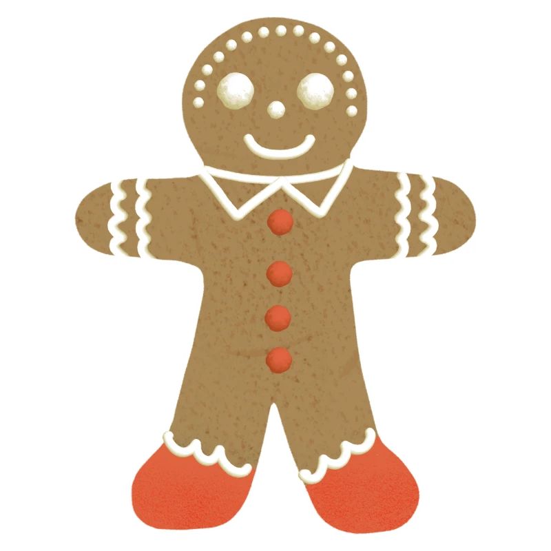 Gingerbread Man biscuit cookie 