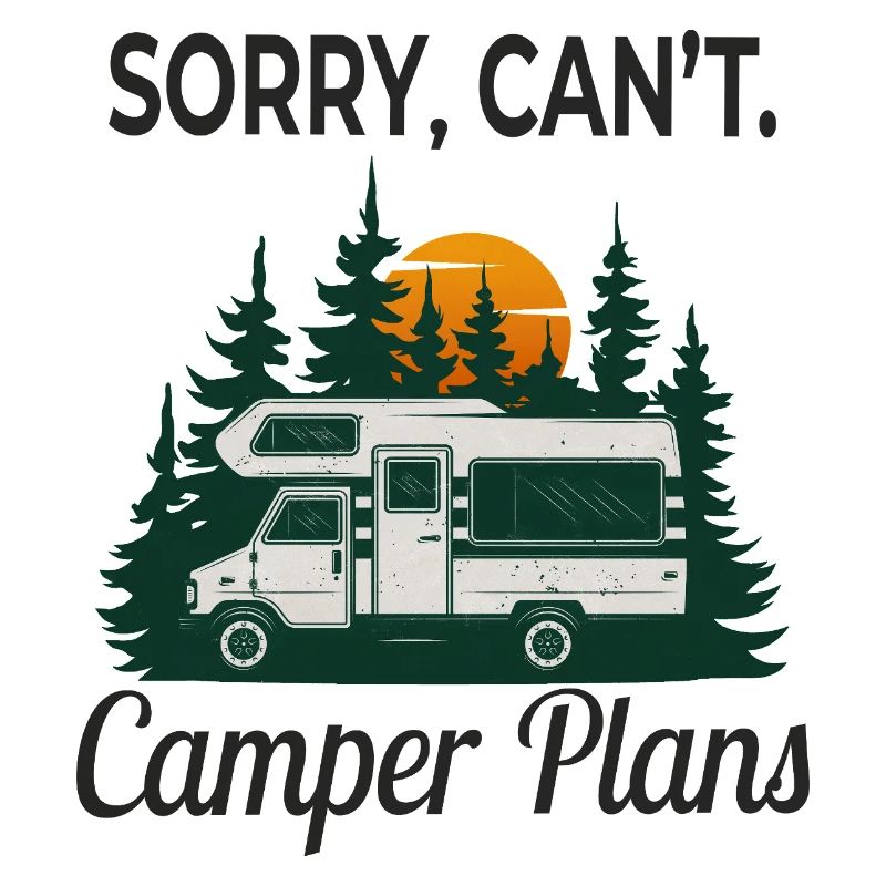 Sorry, Can't. Camper Plans – Retro Camping Design