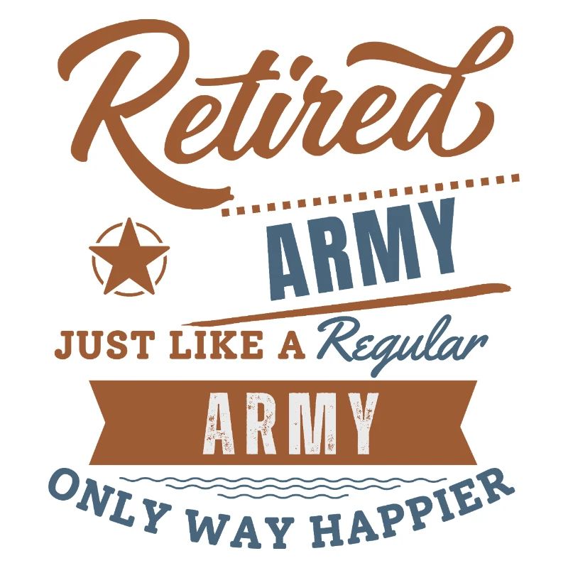L’armée à la retraite est beaucoup plus heureuse