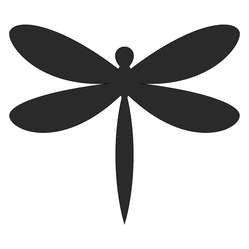 Silhouette de la Libellule