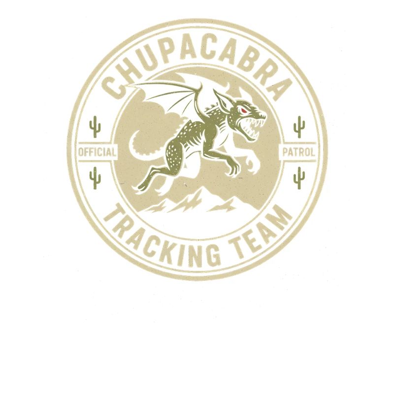Chupacabra Pursuit Team Funny Cryptid Chupac