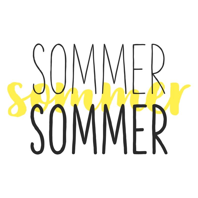 Summer Yellow Black