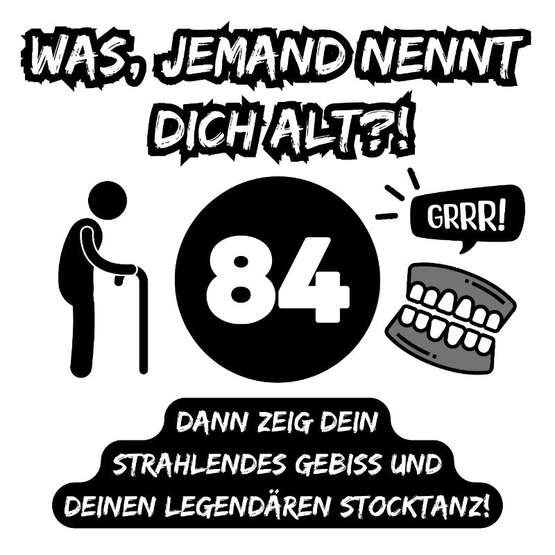84 and legendary: Teeth out, stick dancing on!