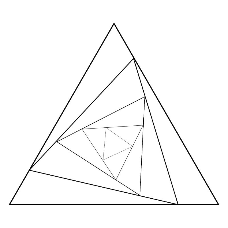 Triangular triangle