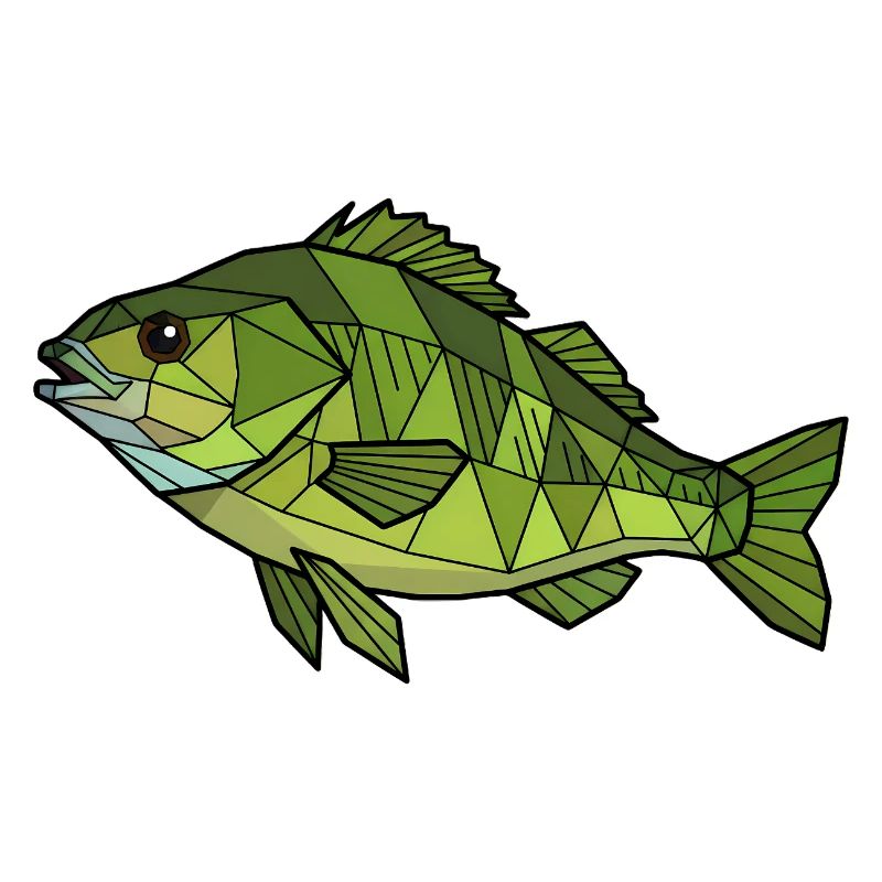 Perchoir géométrique Low Poly