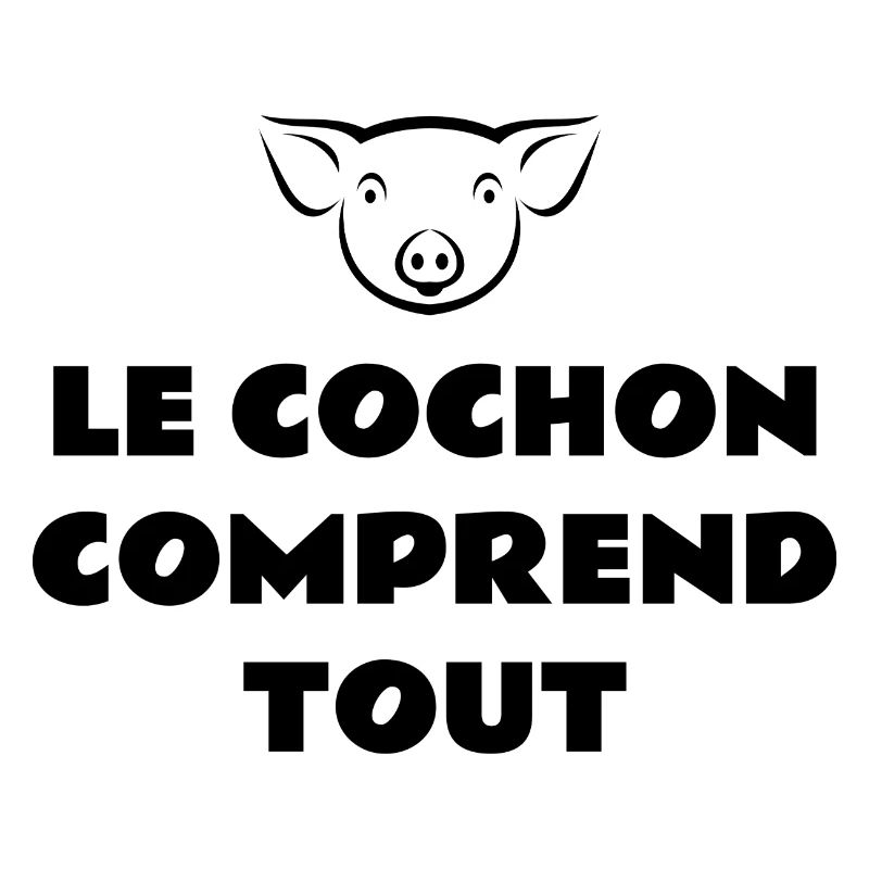 The pig understands everything