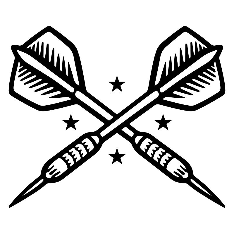 Icône de fléchettes