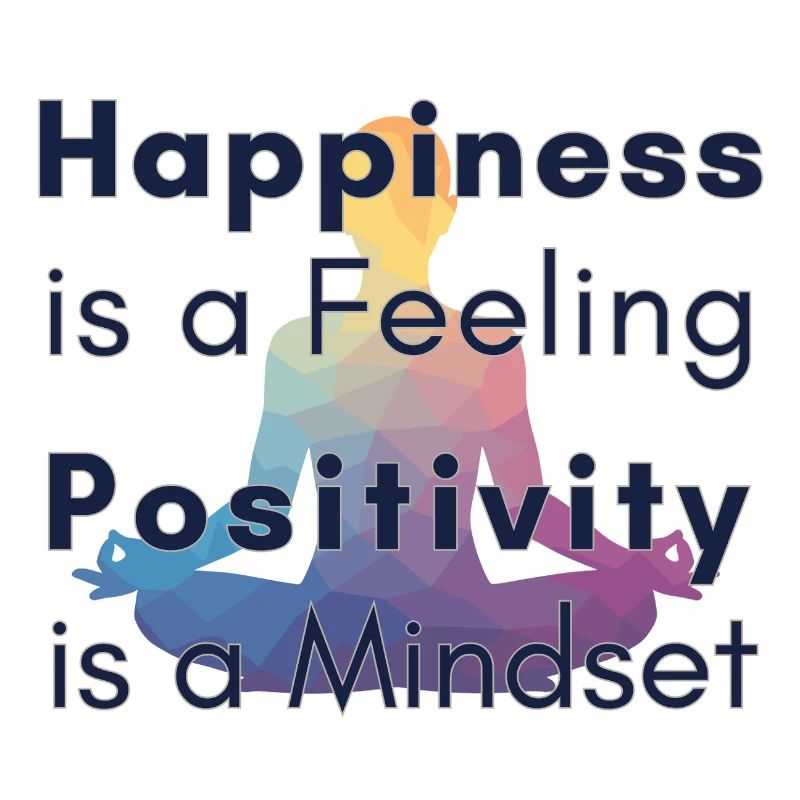 Happiness is a Feeling Positivity is a Mindset