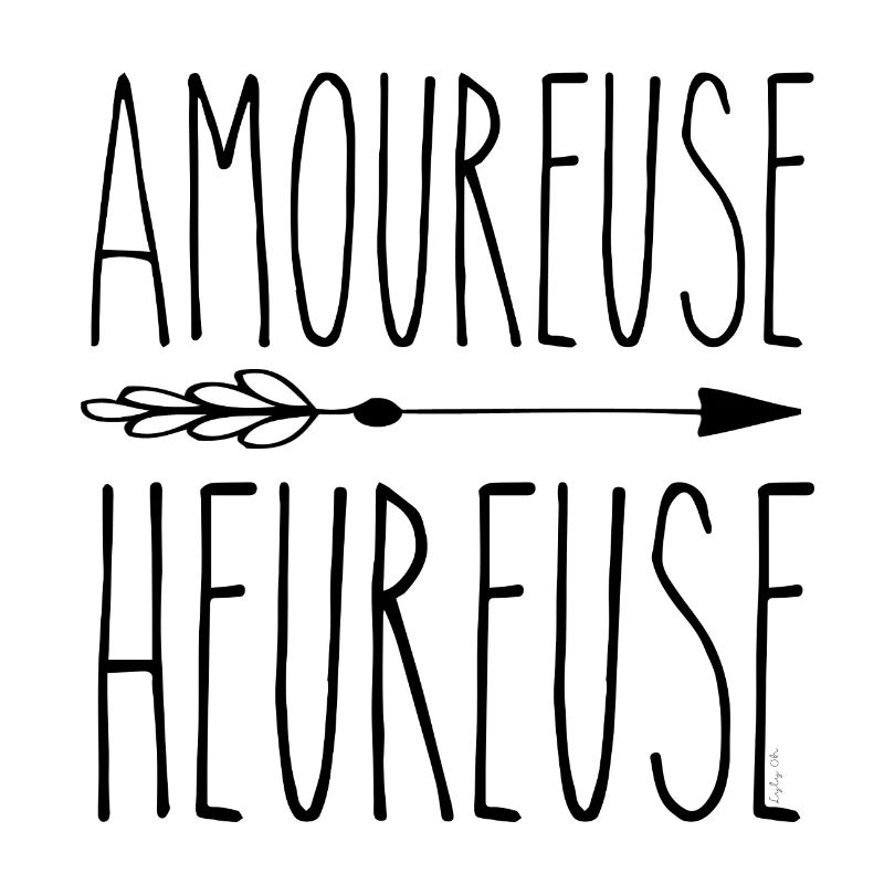 Amoureuse heureuse