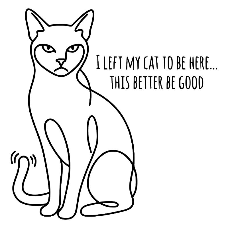 I Left My Cats To Be Here This Better Be Good