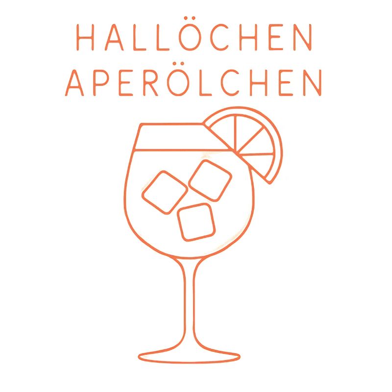 Hallöchen Aperölchen Party Spritz Gift Idea