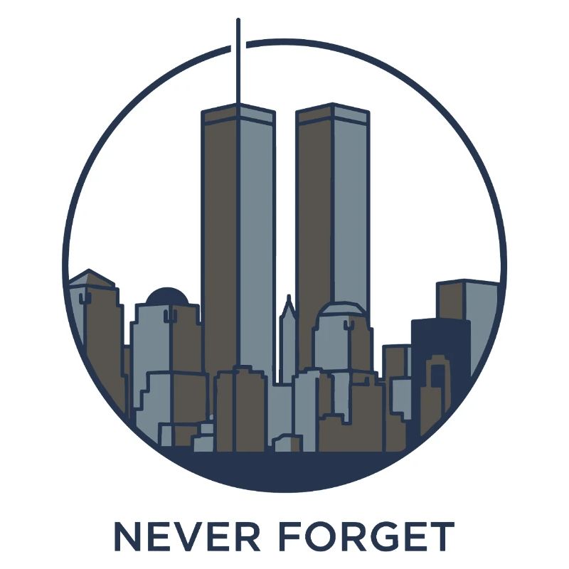Never Forget Skyline Reminder