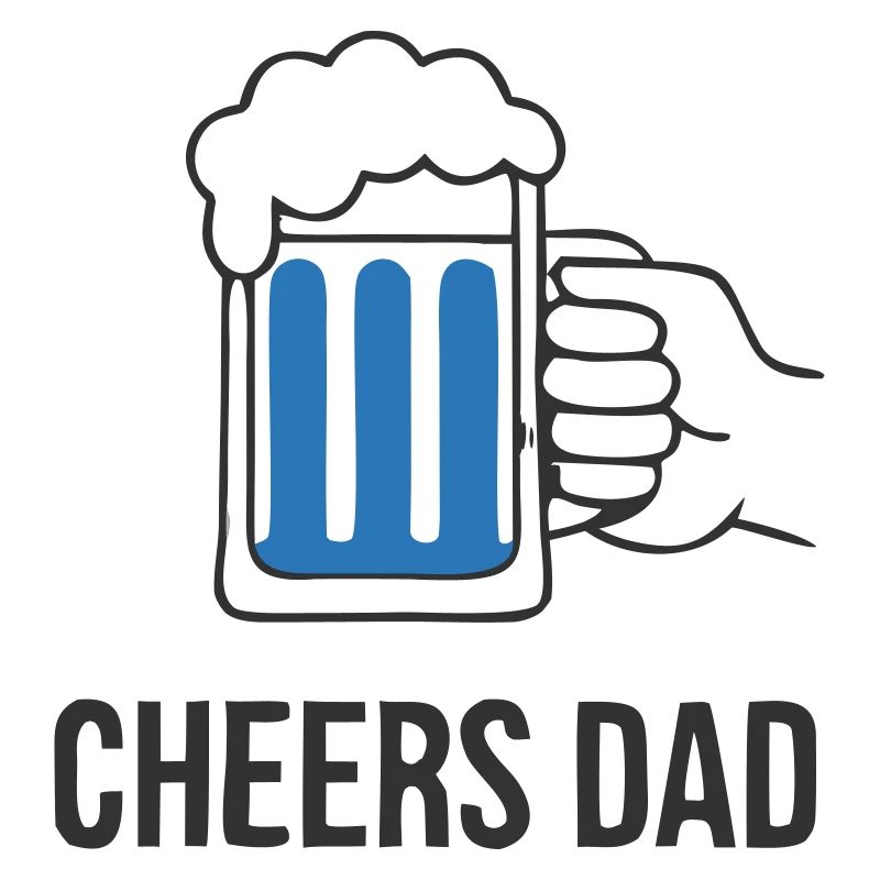 Sociable Cheers Dad Beer Mug