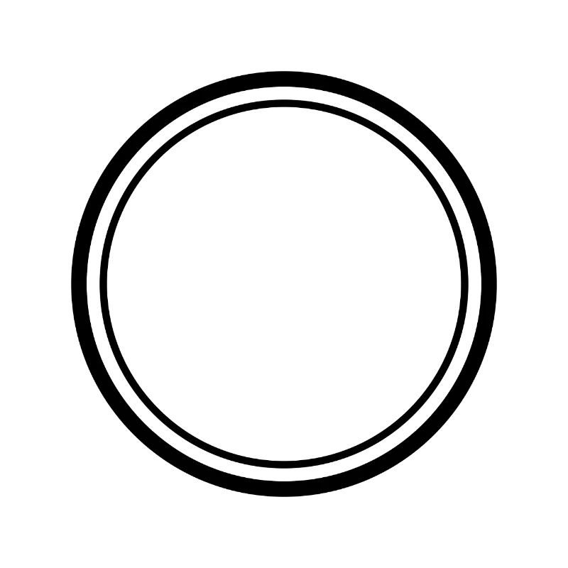 Double Circle Frame