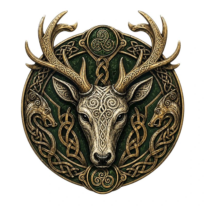 Cernunnos - Le Dieu Cornu de la Forêt