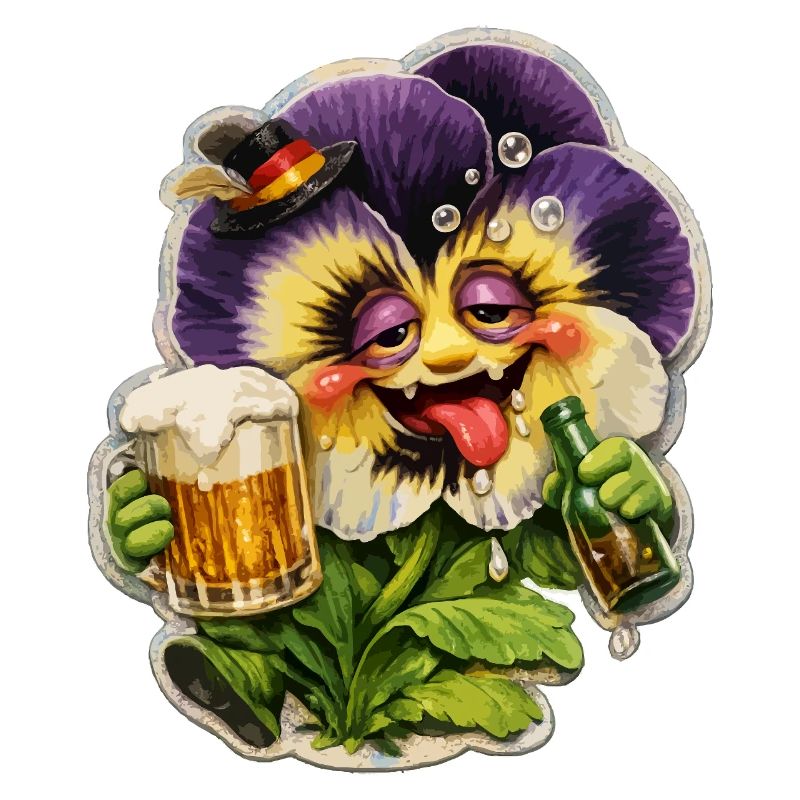 Drunken violet