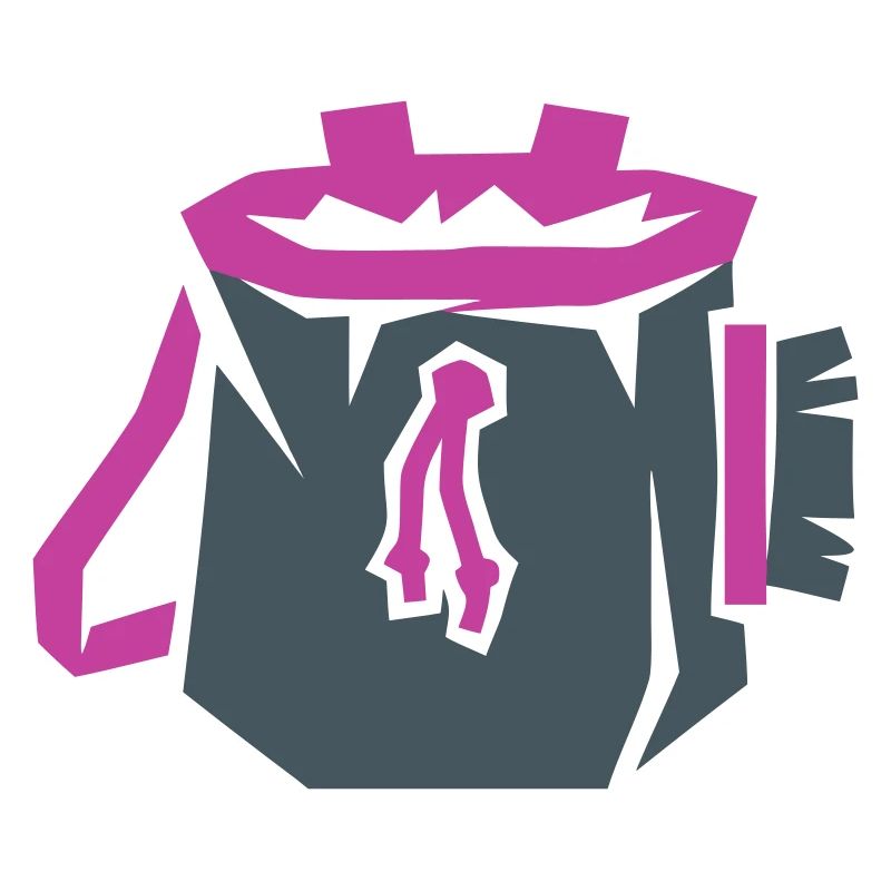 Chalkbag Climbing Bouldering Vector