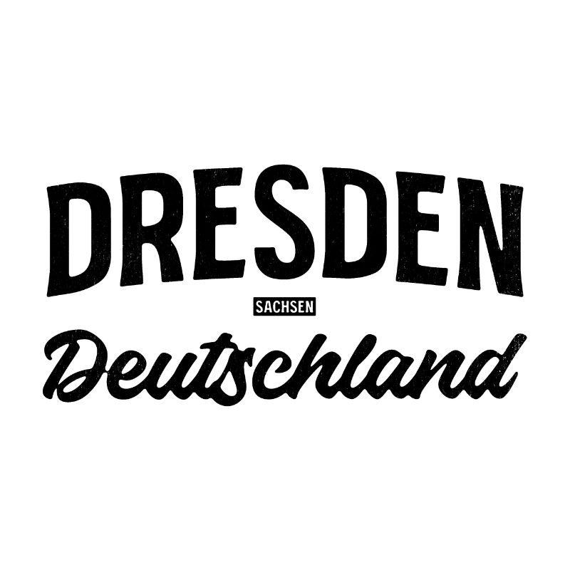 Dresde, Saxe, Allemagne, conception des villes