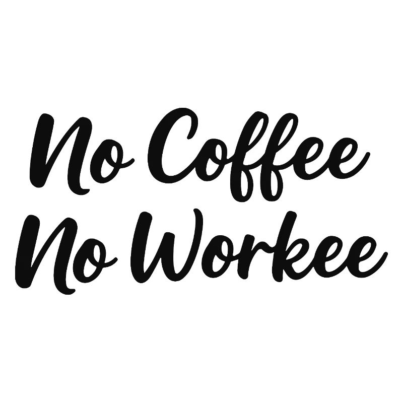 pas de café pas de workee