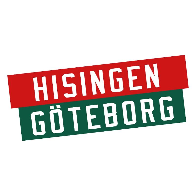 Drapeau de Hisingen Göteborg