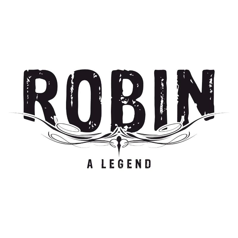ROBIN A LEGEND décoré