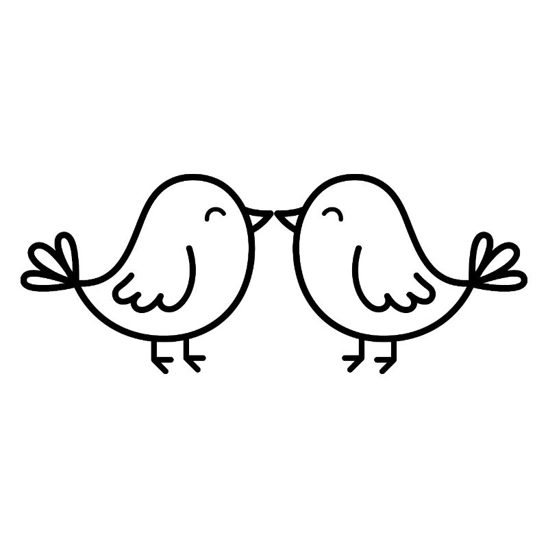 Oiseaux mignons