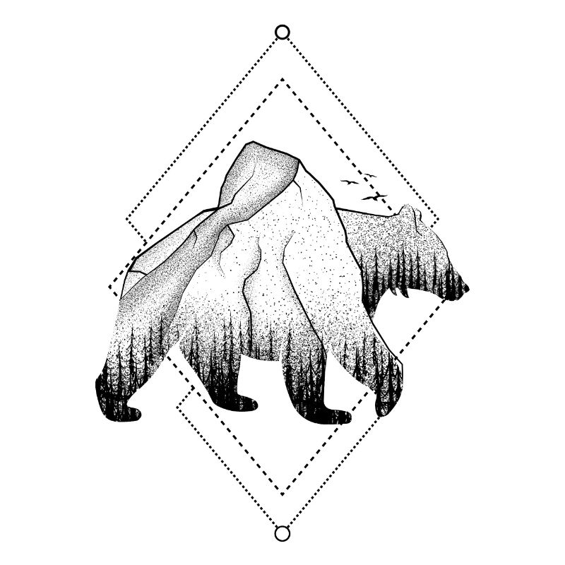 Bear Forest Nature - Cadeau