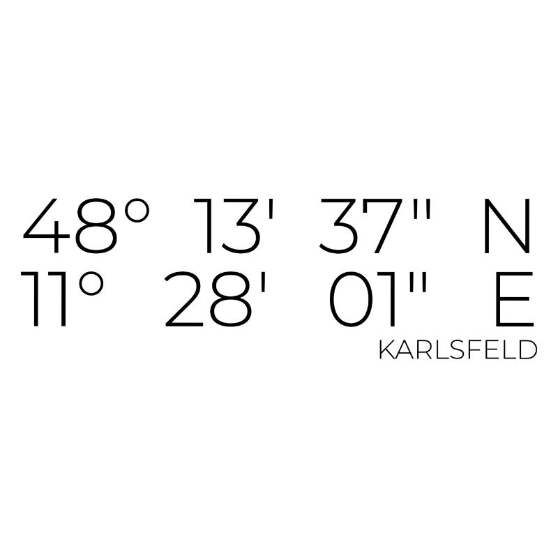 Coordinates Karlsfeld