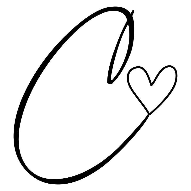 Letter C Letter C Calligraphy