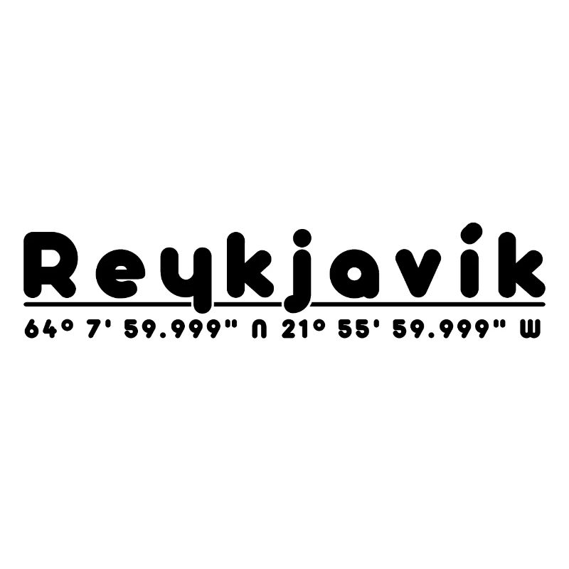Reykjavik – Coordonnées & Conception de la capitale