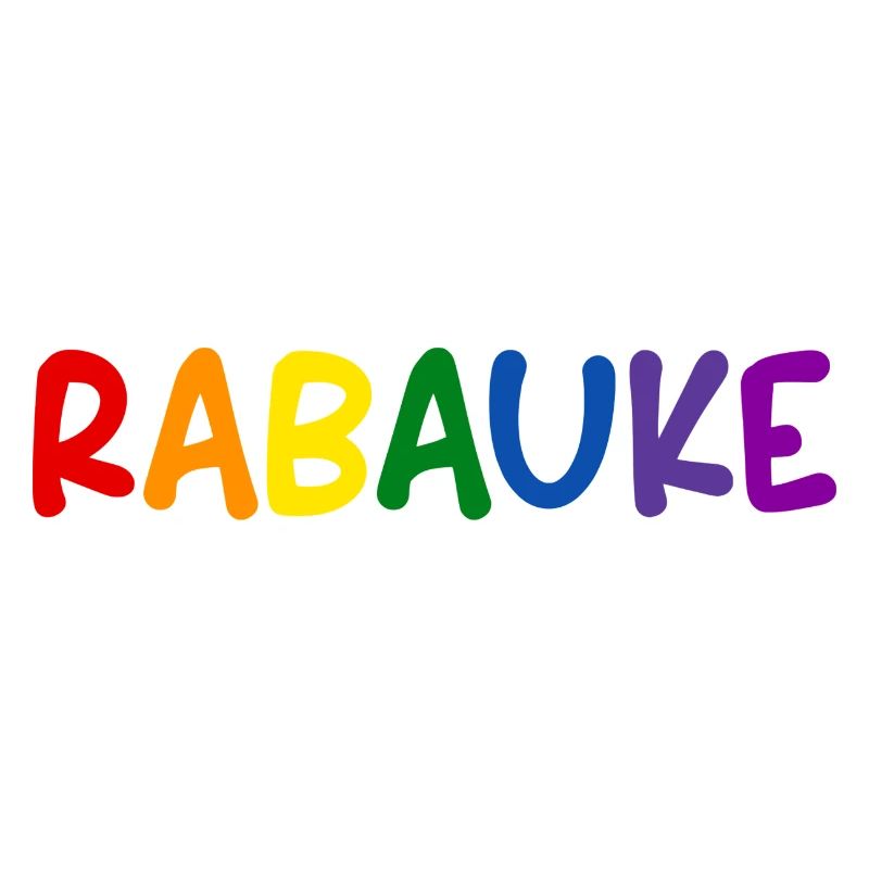 Rascal Colorful Letters Rainbow