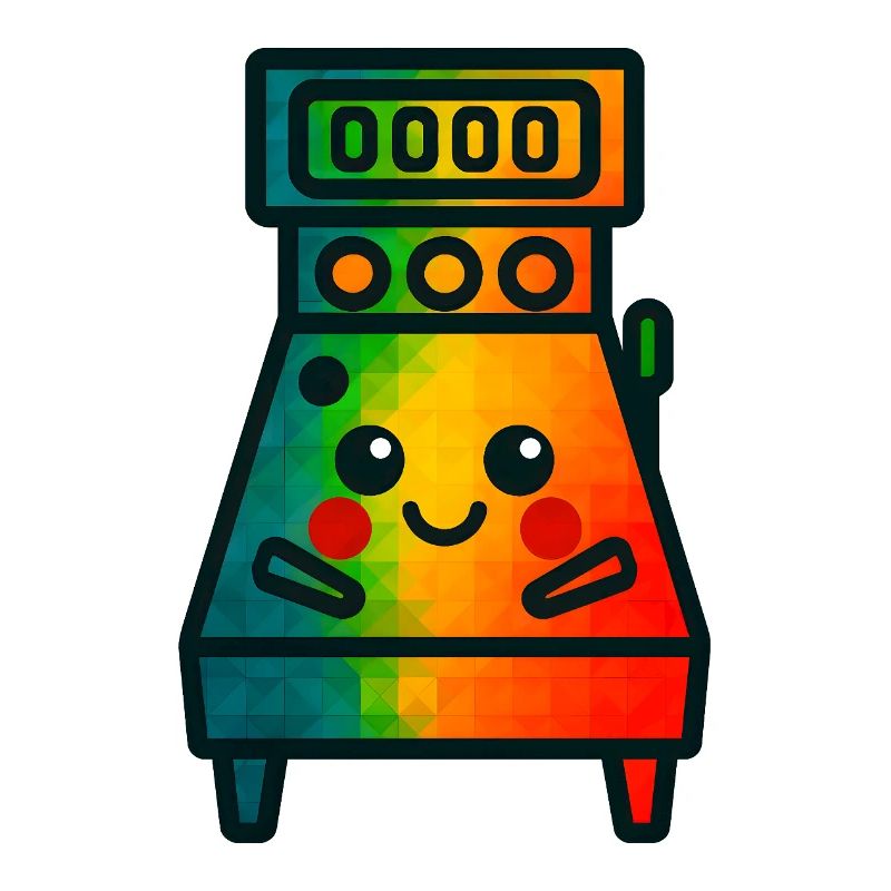 Flipper pour bébé WPAP Polygon Kawaii Style