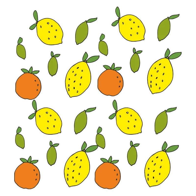 Oranges, citrons, citrons verts