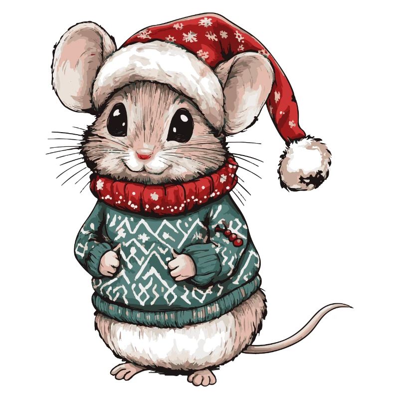 Mouse Christmas Comic
