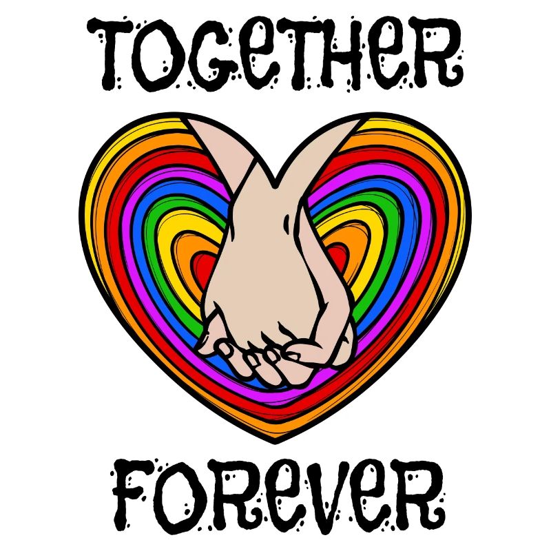 Relation amoureuse Lgbt Heart Déclaration lesbienne