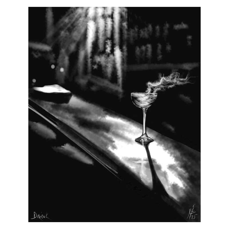 Martini de minuit sur Chrome
