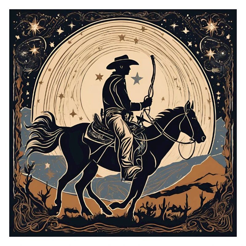 Conception de cow-boy