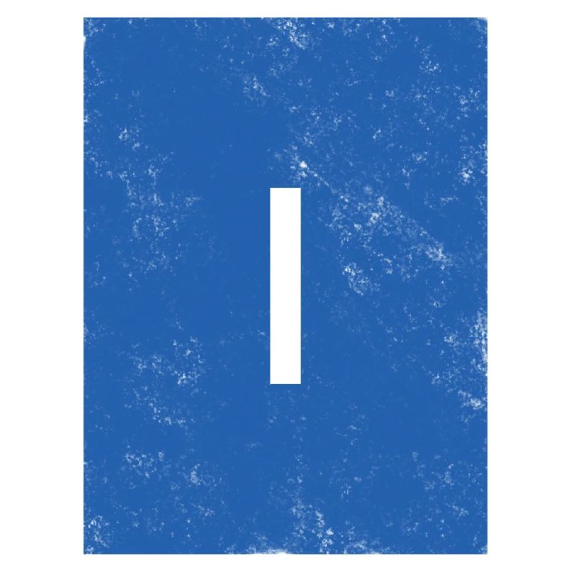 Minimalist Blue RulerDesign