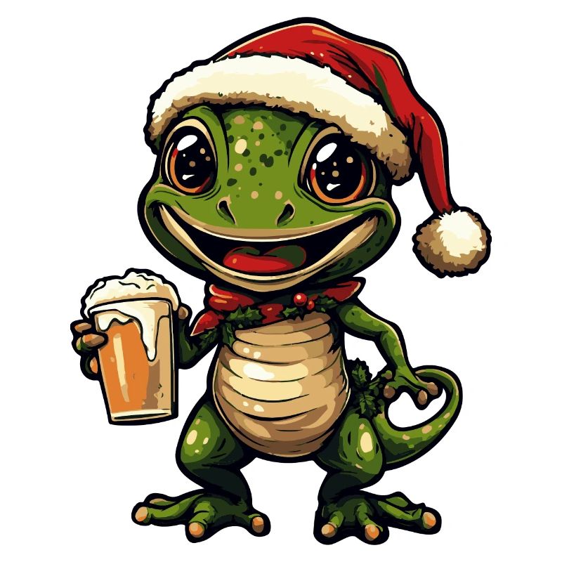Bière Lizard Noël